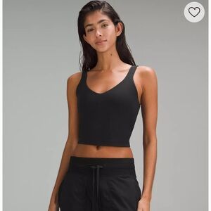 LULULEMON ALIGN TANK - BLACK SIZE 6